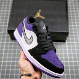 Travis Scott x Air Jordan 1 Low Black/Purple Toe