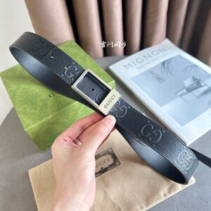 Gucci embossed perforated design