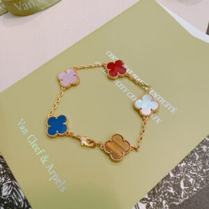 Van Cleef & Arpels Rainbow Pattern Bracelet