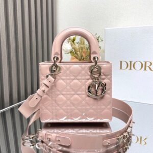 Lady Dior My ABC Pink Patent Leather