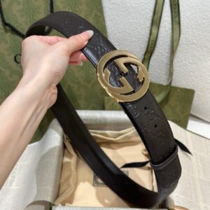 GUCCI classic full leather embossed design