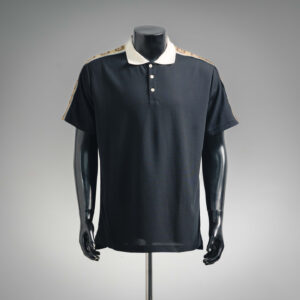 Gucci Classic Reflective Webbing Short-Sleeve Shirt