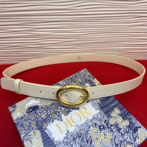 Dior Leather Belt